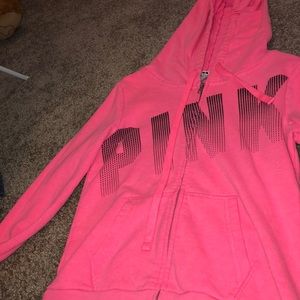 Hot Pink Vs Pink jacket great condition